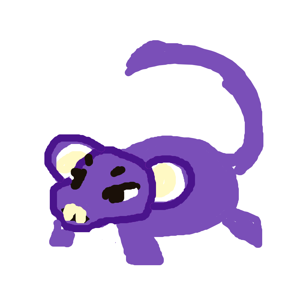 AstralSnorlax57's drawing of Rattata — Pokémon sketch on Sketchdex