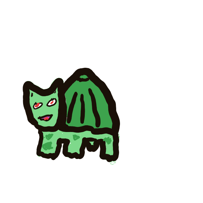 GoldenClefable692's drawing of Bulbasaur — Pokémon sketch on Sketchdex