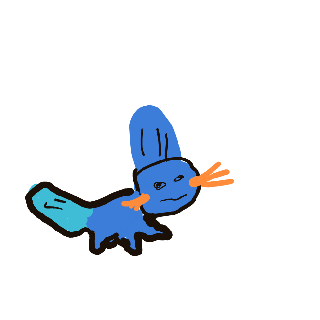 GoldenClefable692's drawing of Mudkip — Pokémon sketch on Sketchdex