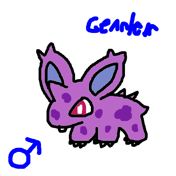 gamebuilder2000's drawing of Nidoran-m — best Pokémon fan art on Sketchdex