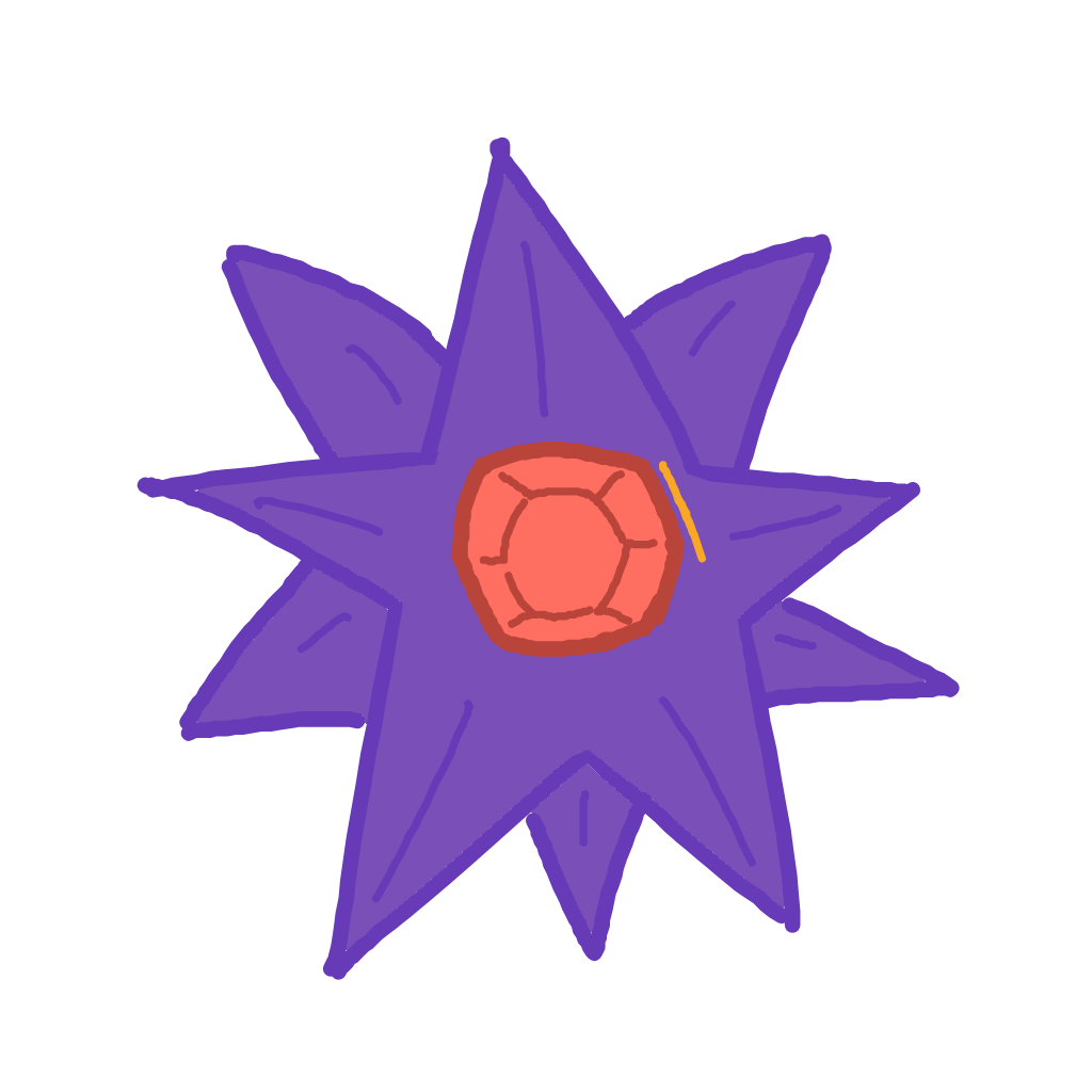 BlazingLapras119's drawing of Starmie — Pokémon sketch on Sketchdex