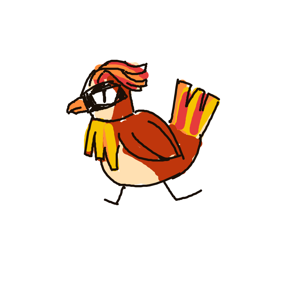 BlazingLapras119's drawing of Pidgey — Pokémon sketch on Sketchdex