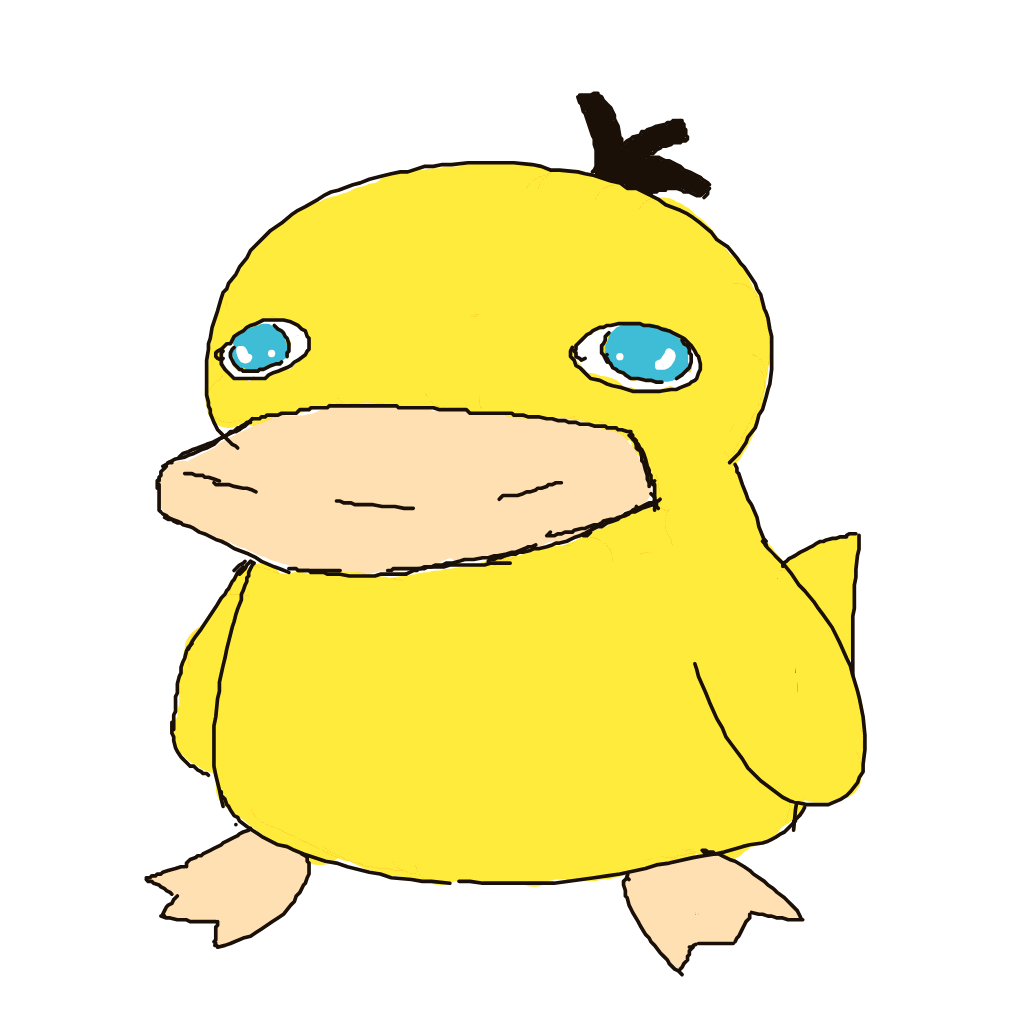 Psyduck drawing