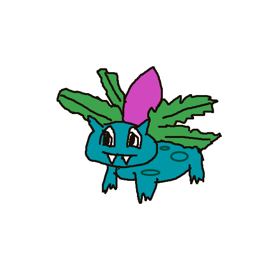 NoblePersian393's drawing of Ivysaur — Pokémon sketch on Sketchdex