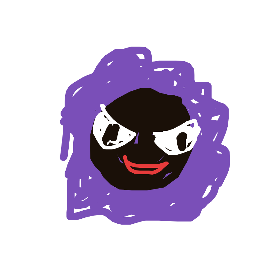 Azuki's drawing of Gastly — Pokémon sketch on Sketchdex