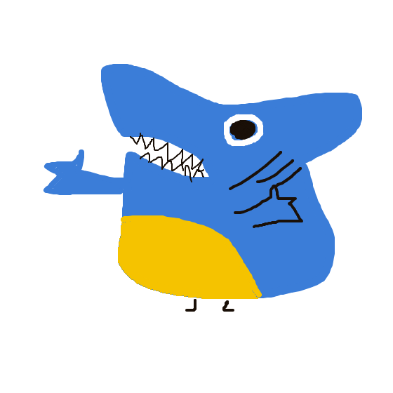 Toadman's drawing of Gible — Pokémon sketch on Sketchdex