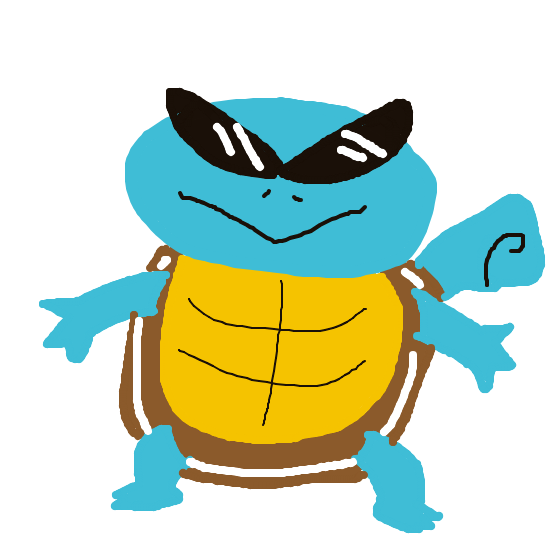 Toadman's drawing of Squirtle — Pokémon sketch on Sketchdex
