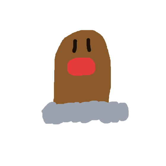 Darkcowzzz's drawing of Diglett — Pokémon sketch on Sketchdex