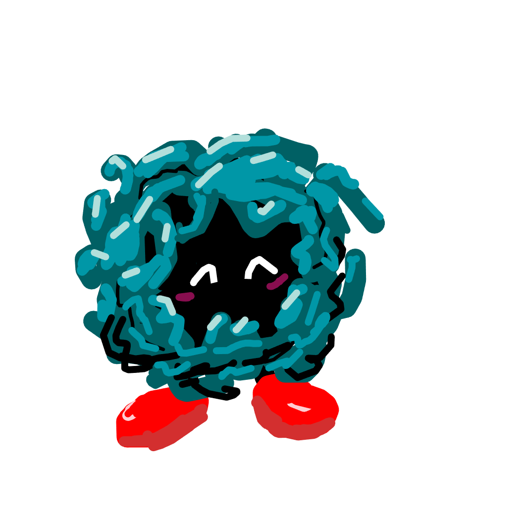 Pokemandrew's drawing of Tangela — Pokémon fan art on Sketchdex