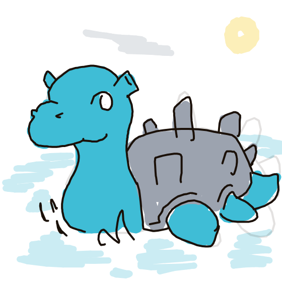 Lapras drawing