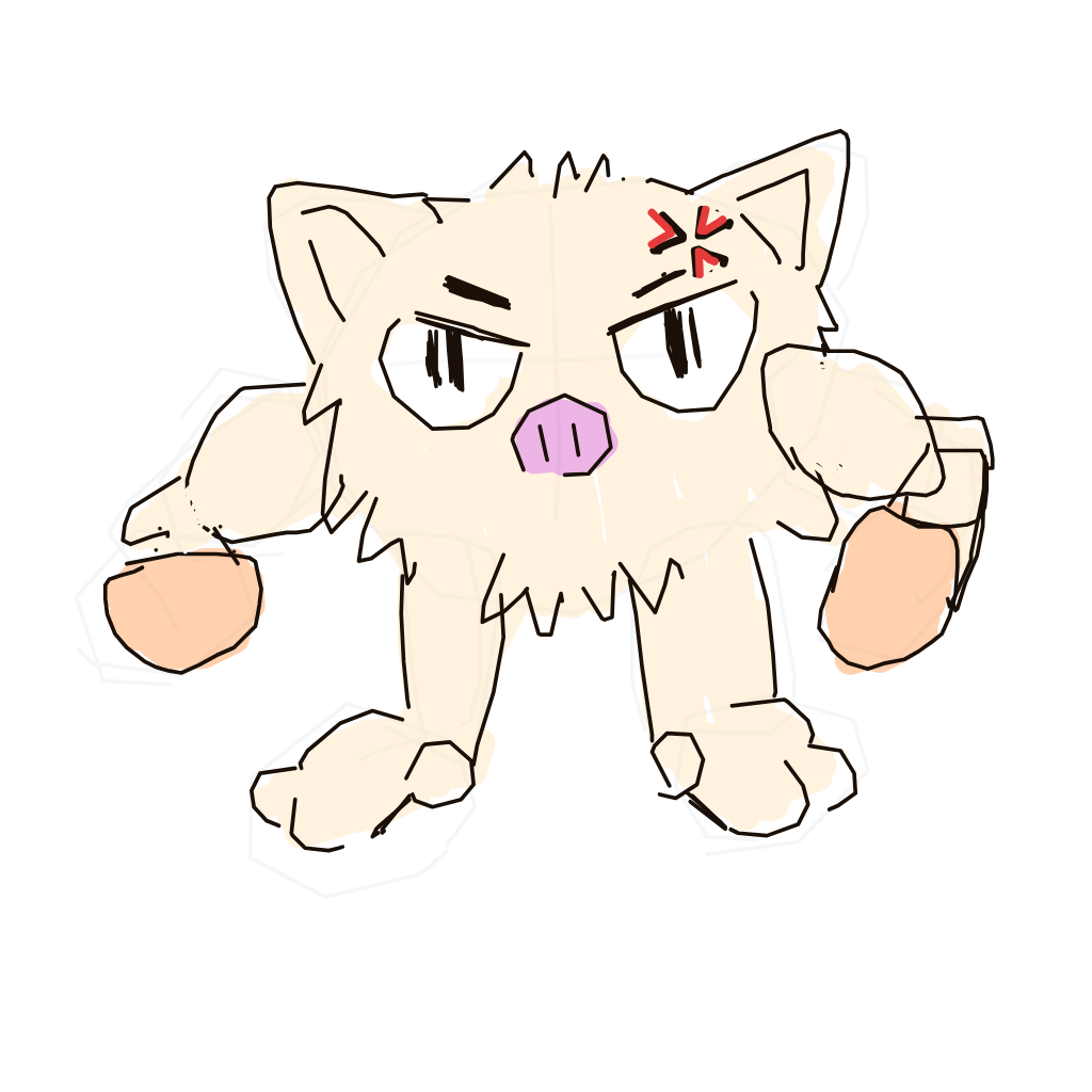 Primeape drawing