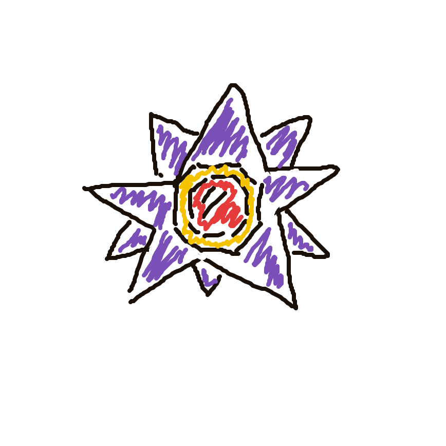 SteelMewtwo217's drawing of Starmie — Pokémon sketch on Sketchdex