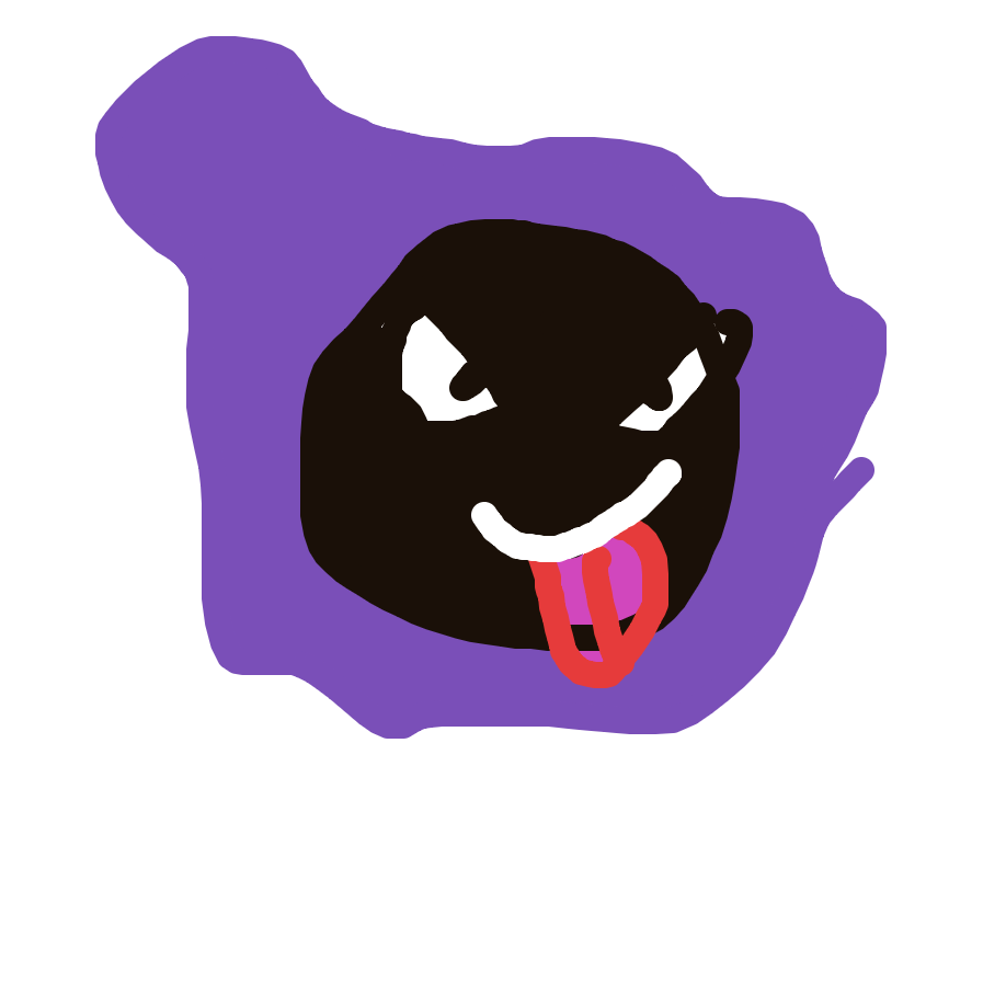 Boris_Li's drawing of Gastly — best Pokémon fan art on Sketchdex