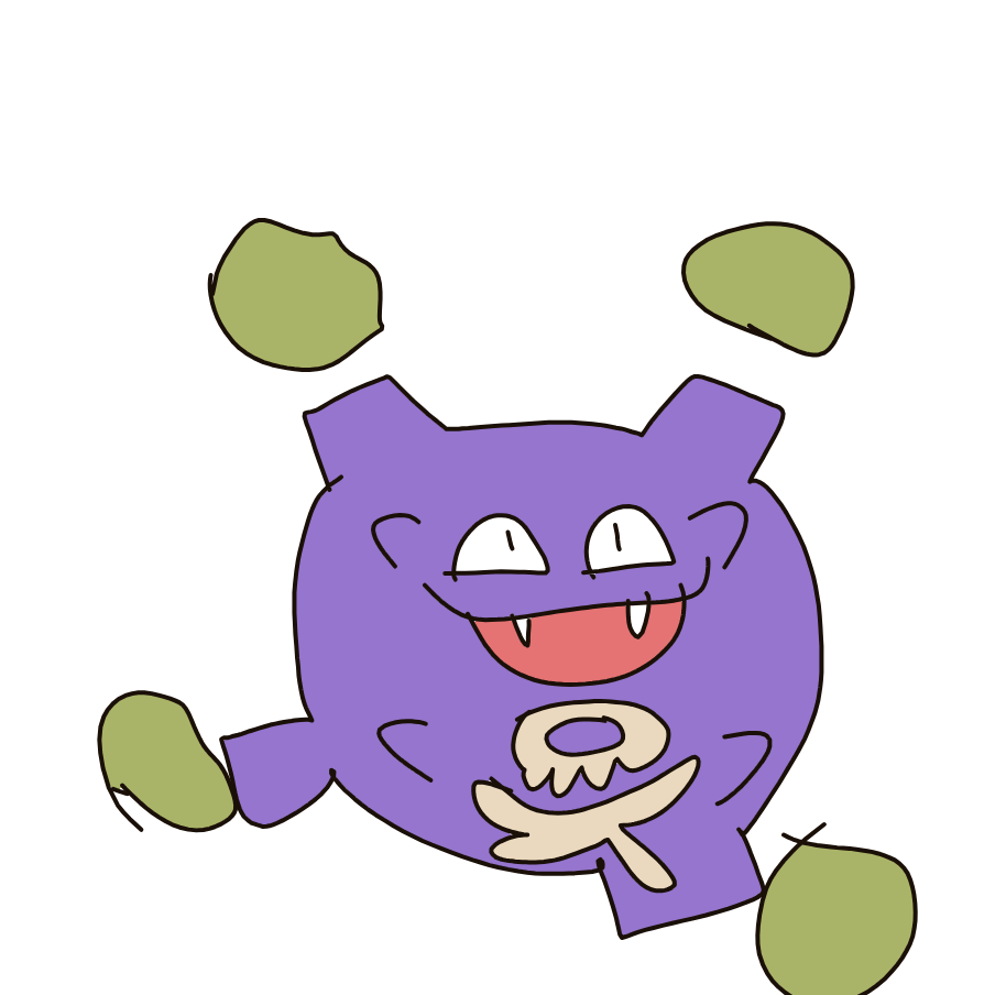 Koffing drawing