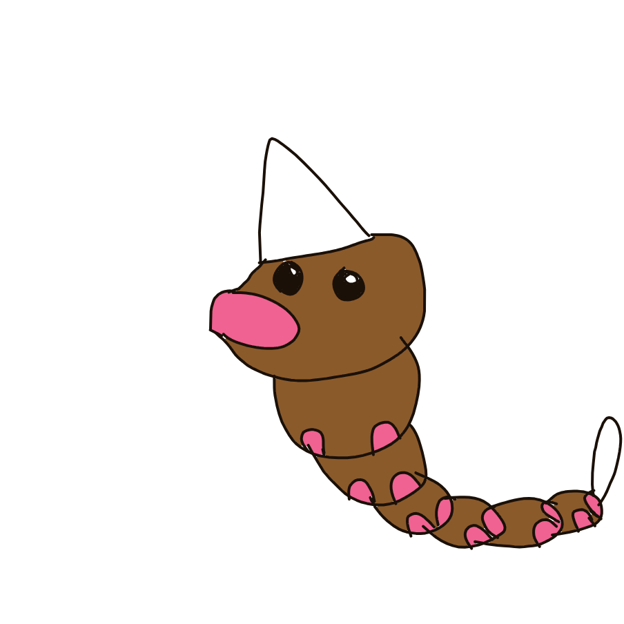 Weedle drawing