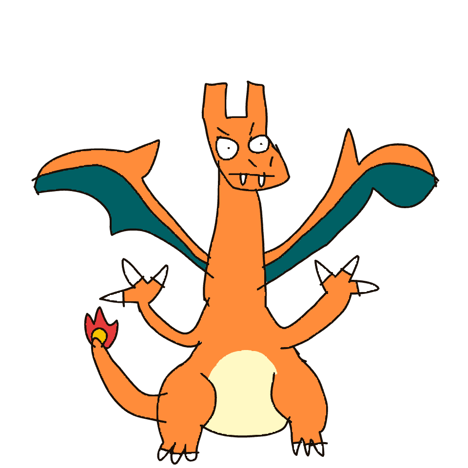 Jonnaa's drawing of Charizard — Pokémon sketch on Sketchdex