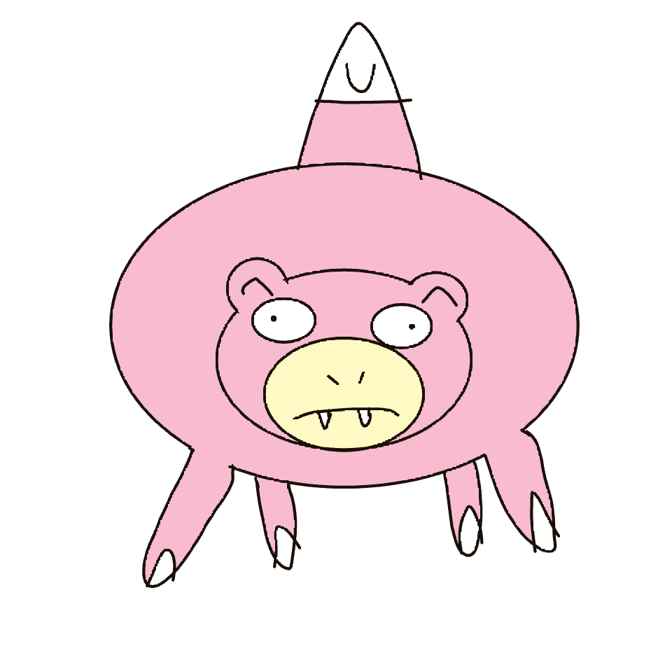 Slowpoke drawing