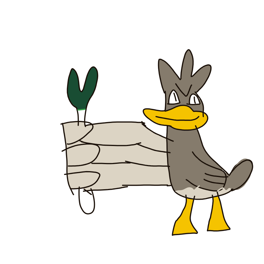 Farfetchd drawing