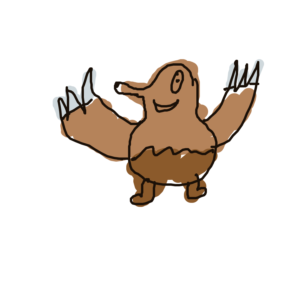 mycoalsmells's drawing of Drilbur — Pokémon sketch on Sketchdex