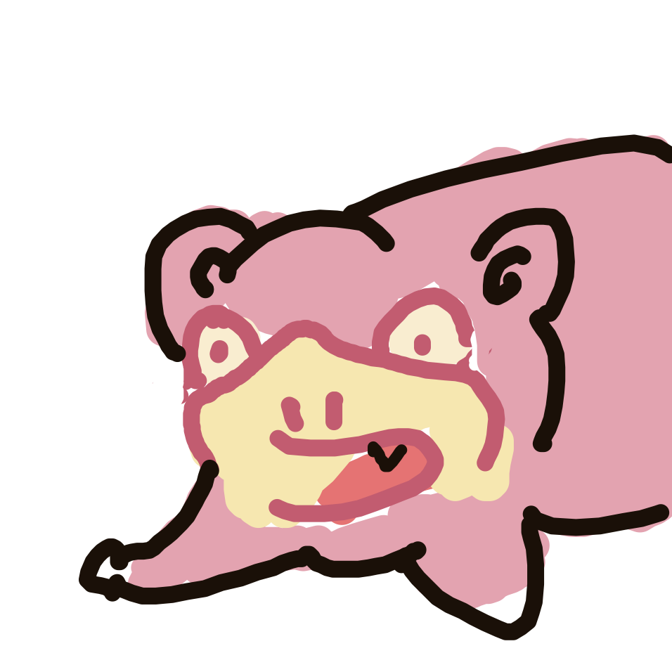 Slowpoke drawing