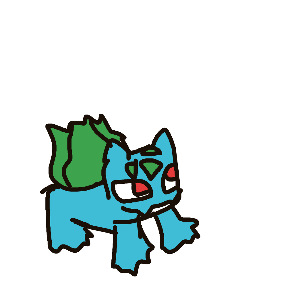 StormCloyster502's drawing of Bulbasaur — Pokémon sketch on Sketchdex