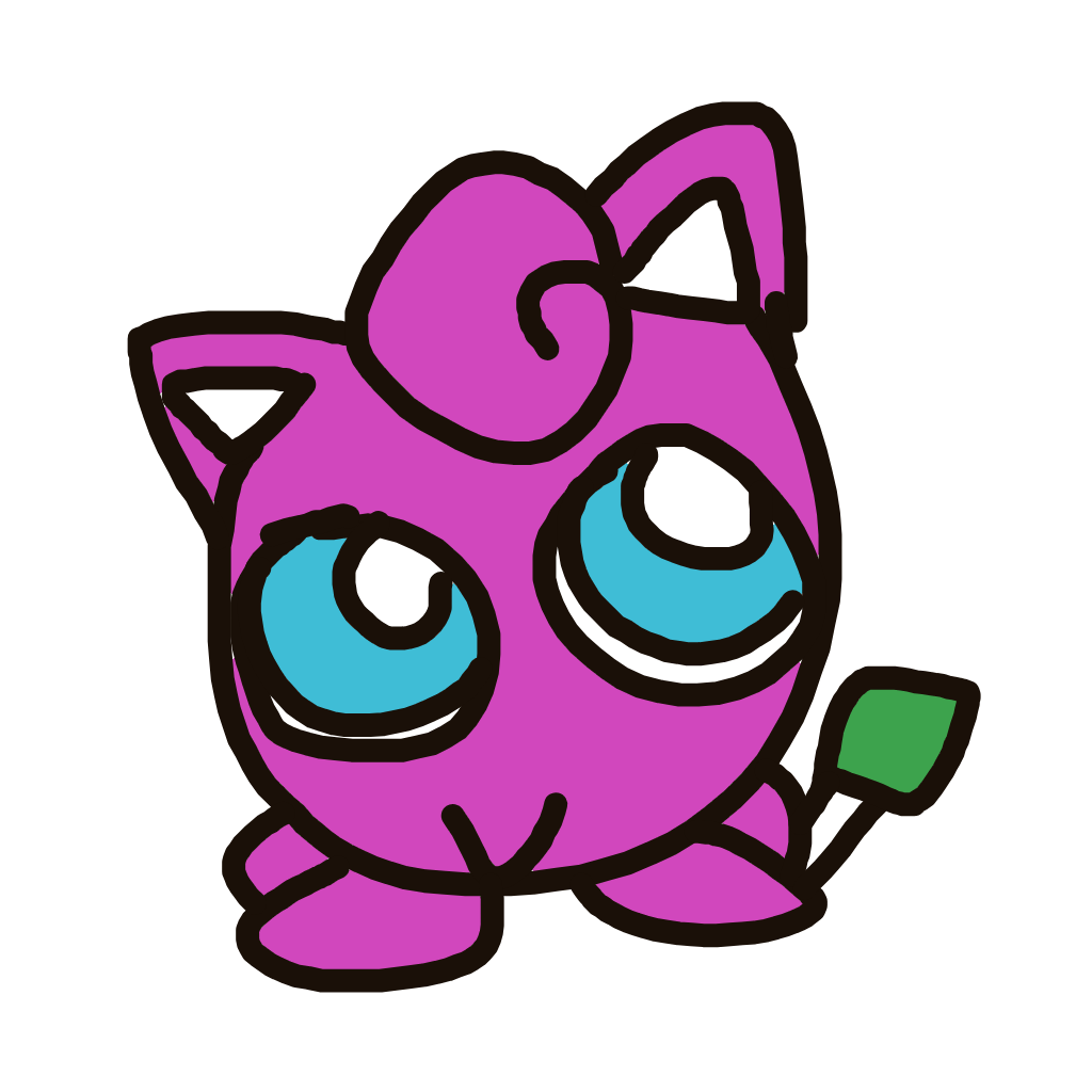 StormCloyster502's drawing of Jigglypuff — Pokémon sketch on Sketchdex