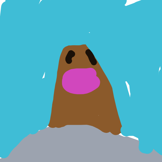 CosmicVenusaur505's drawing of Diglett — Pokémon sketch on Sketchdex