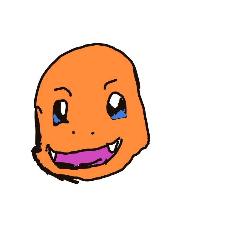 ShadowRapidash100's drawing of Charmander — Pokémon sketch on Sketchdex