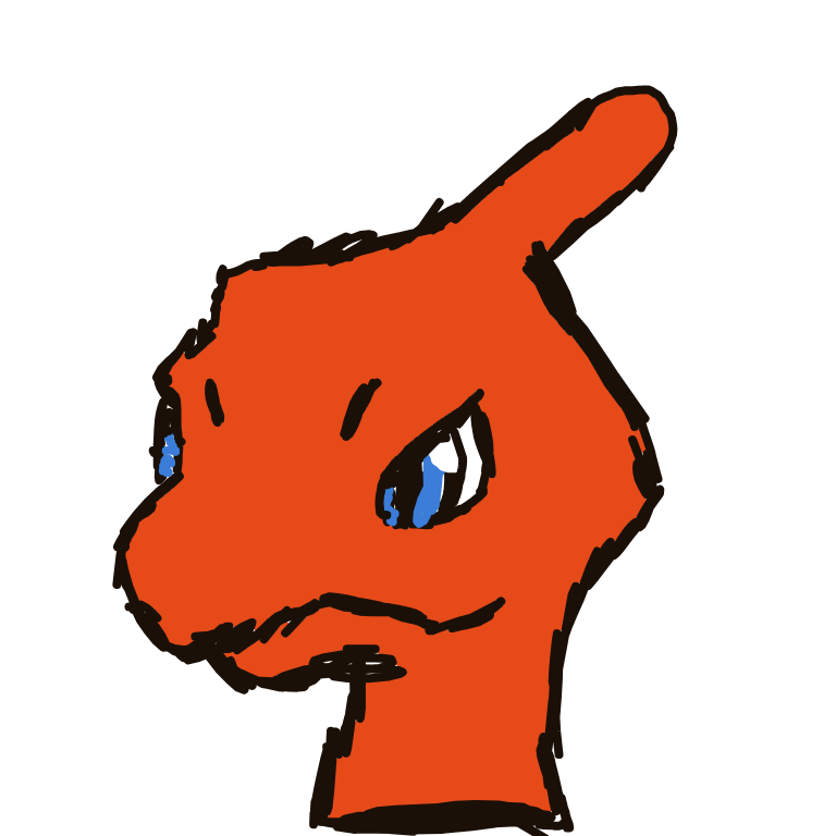 ShadowRapidash100's drawing of Charmeleon — Pokémon sketch on Sketchdex