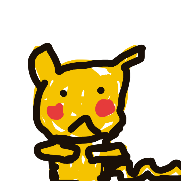 CosmicDewgong224's drawing of Pikachu — Pokémon sketch on Sketchdex