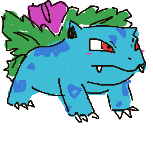 Ivysaur drawing