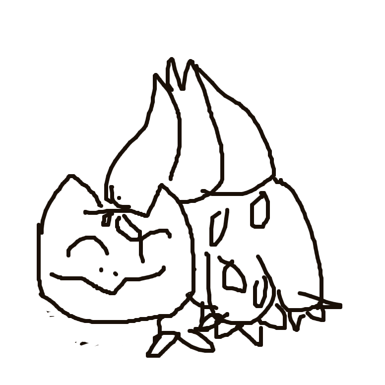 ToxicMagmar225's drawing of Bulbasaur — Pokémon sketch on Sketchdex