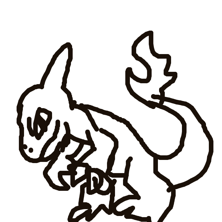 ToxicMagmar225's drawing of Charmeleon — Pokémon sketch on Sketchdex