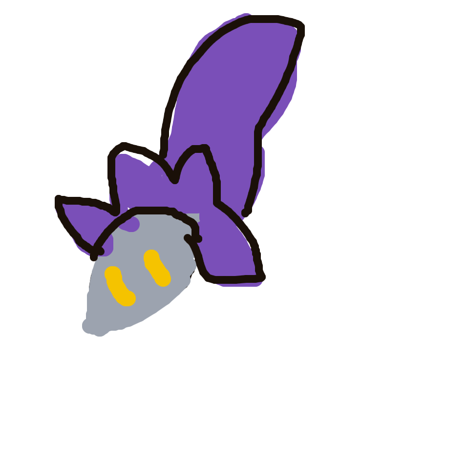 ToxicMagmar225's drawing of Glimmet — Pokémon sketch on Sketchdex