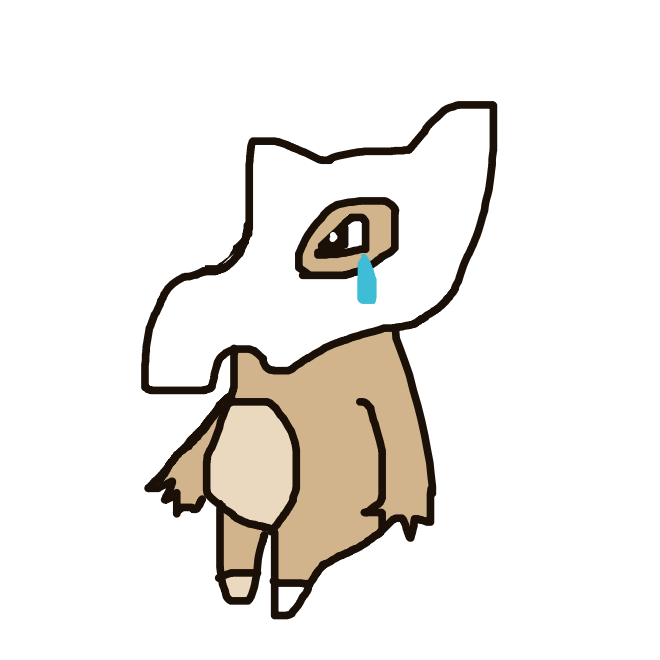 Cubone drawing