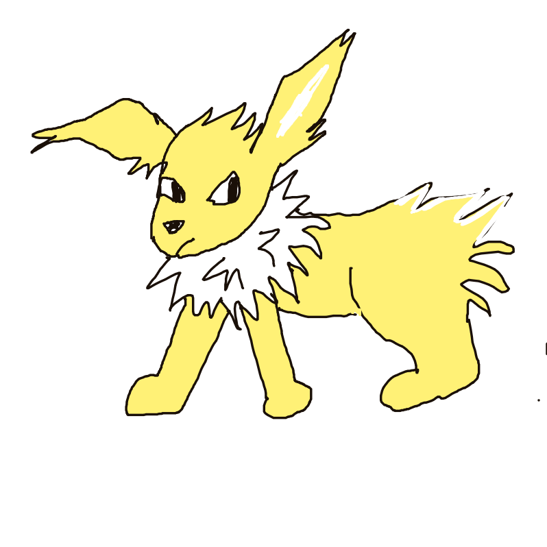 Jolteon drawing