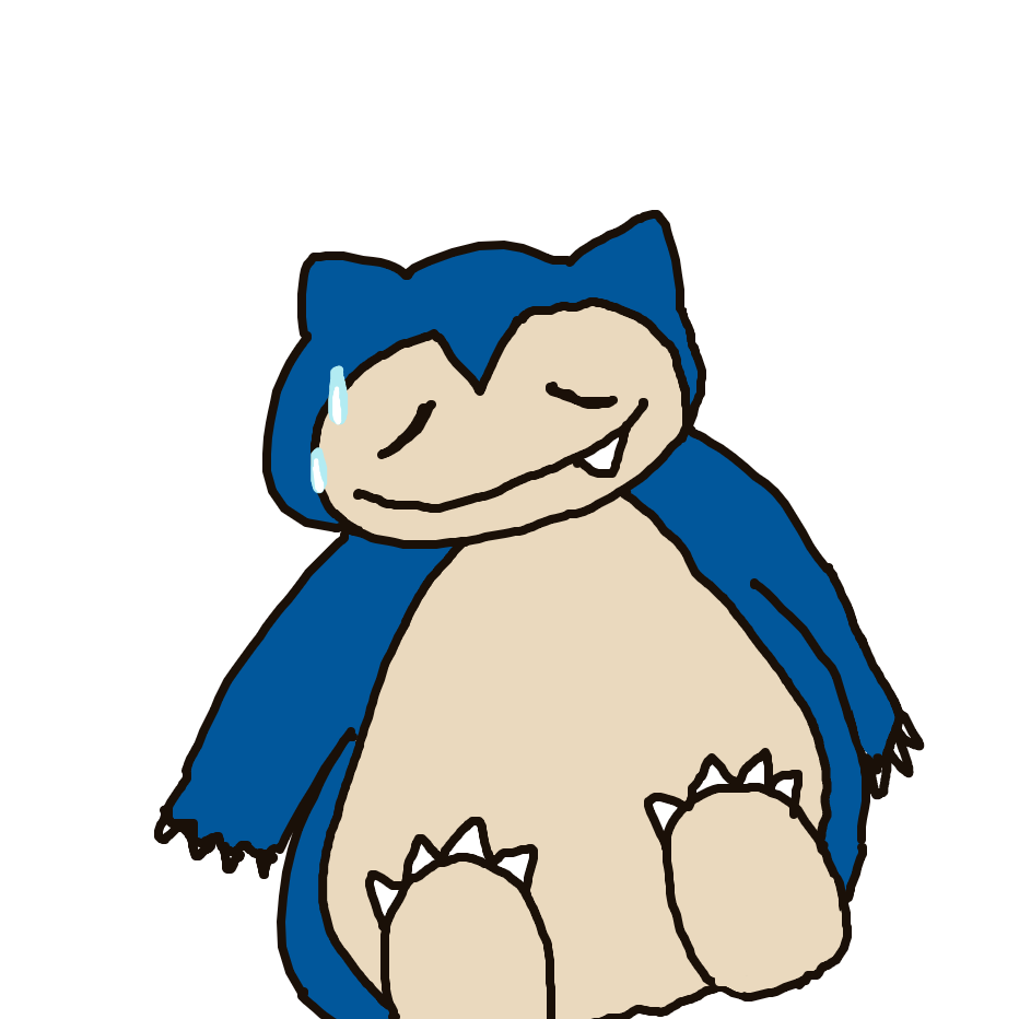 Snorlax drawing