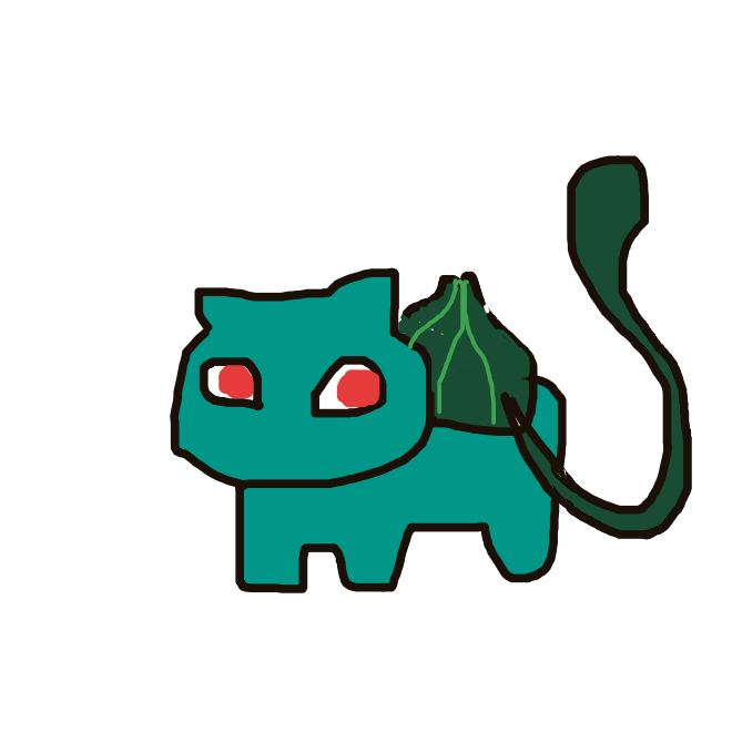 Bulbasaur drawing