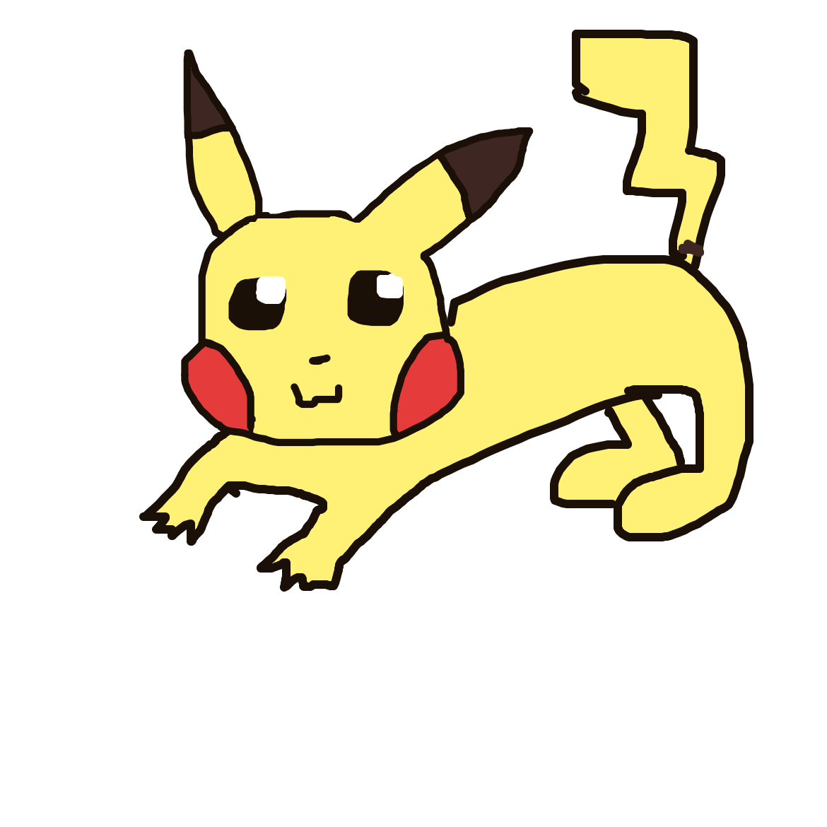 Pikachu drawing