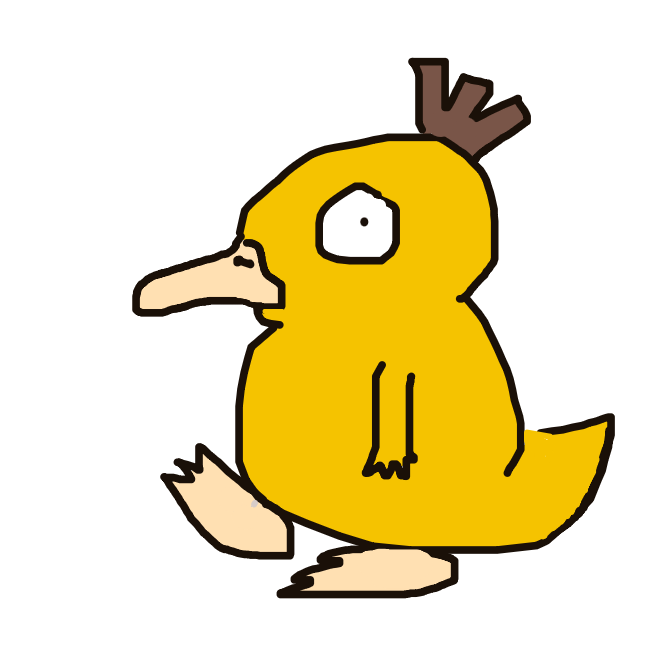 Psyduck drawing