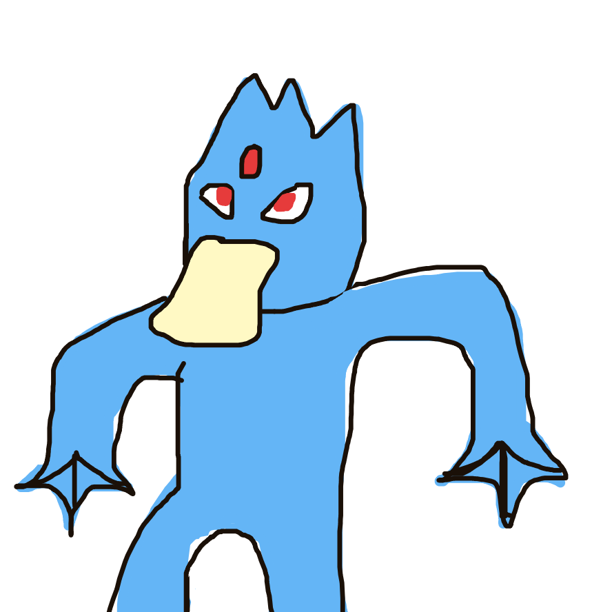 Golduck drawing