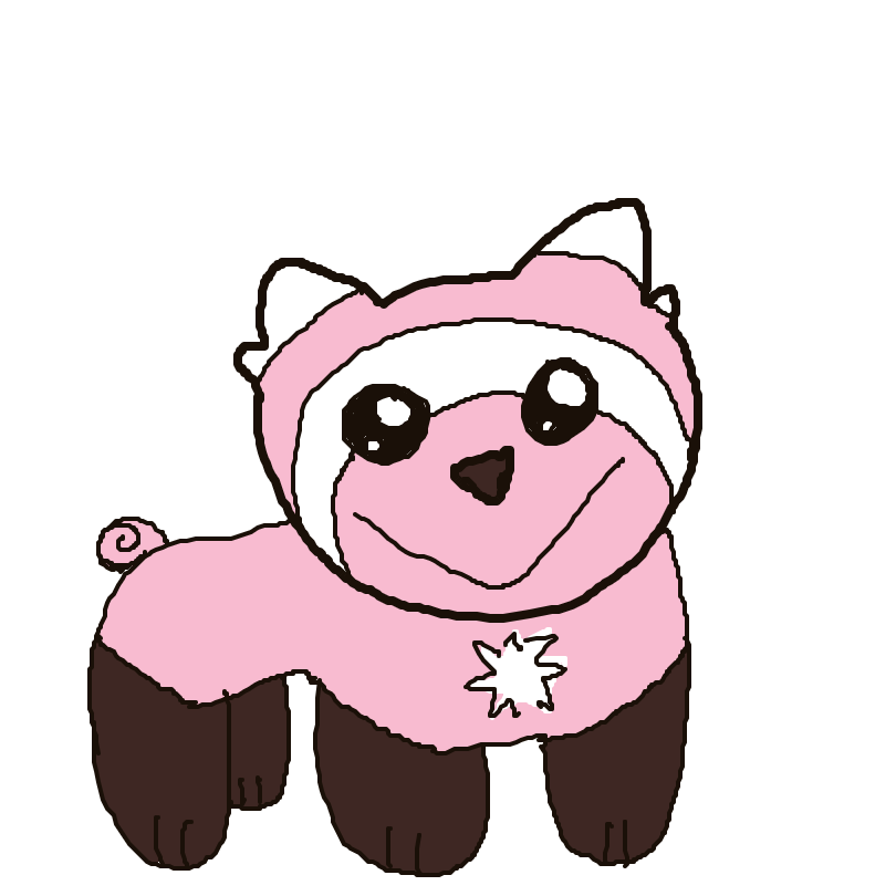 Garfield's drawing of Stufful — best Pokémon fan art on Sketchdex