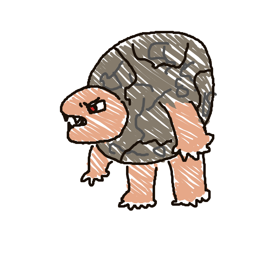 Golem drawing