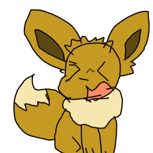 BlazingFlareon461's drawing of Eevee — Pokémon sketch on Sketchdex