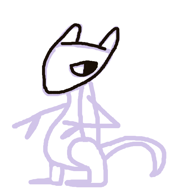 Mewtwo drawing