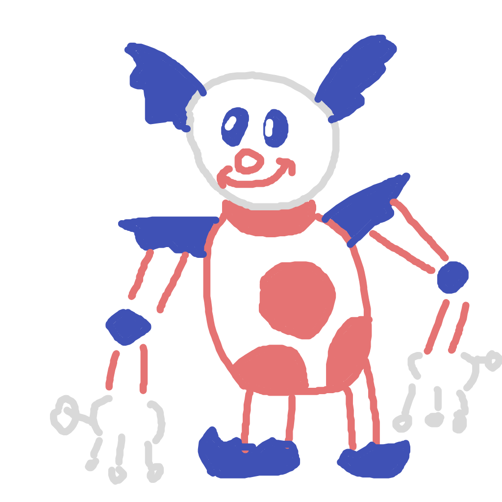 Glacier's drawing of Mr-mime — Pokémon sketch on Sketchdex
