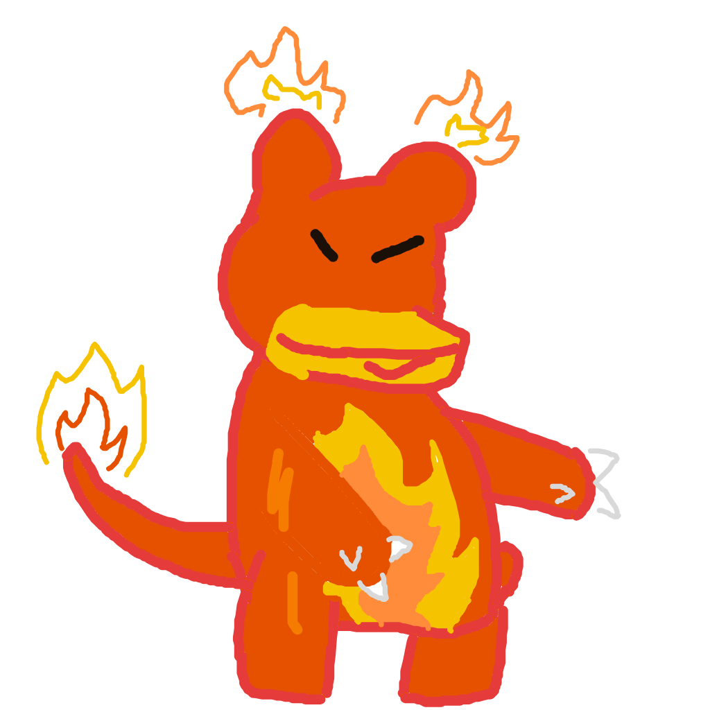 Glacier's drawing of Magmar — Pokémon sketch on Sketchdex