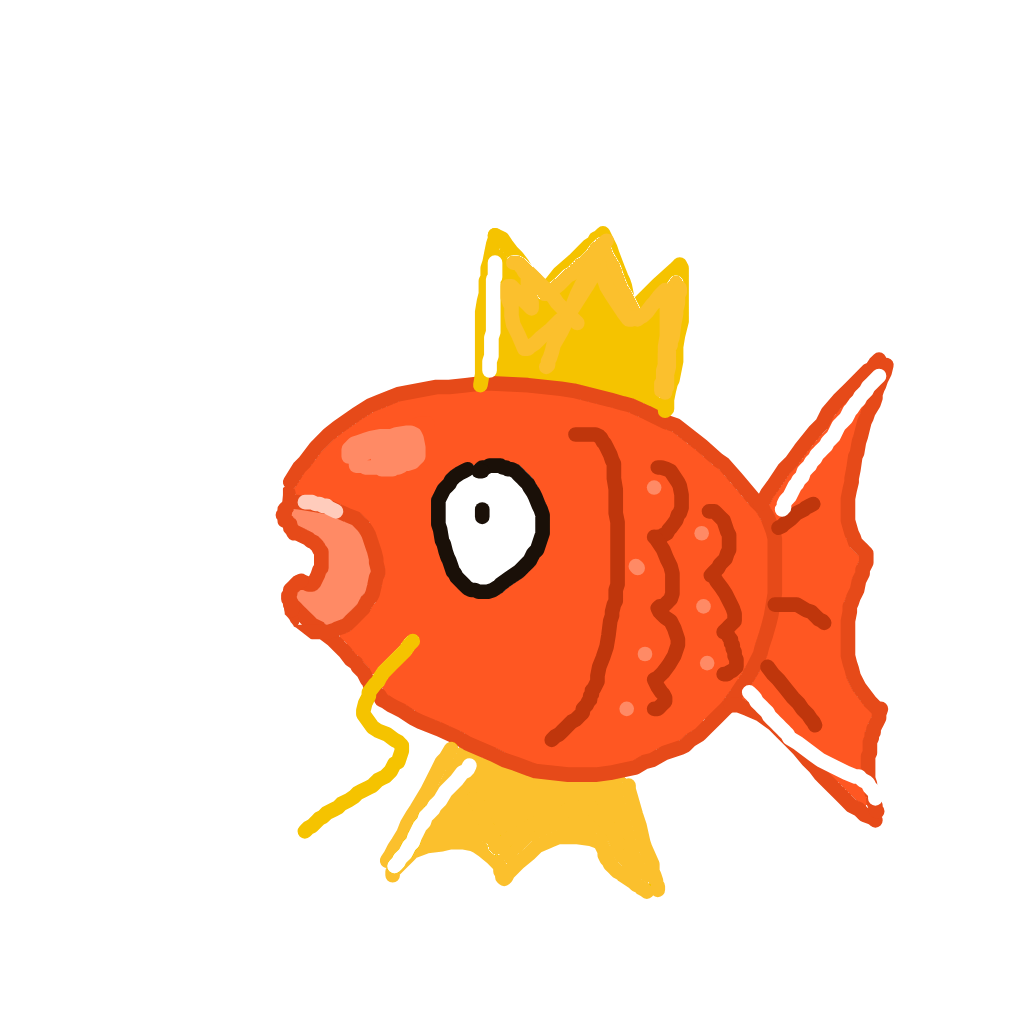 Glacier's drawing of Magikarp — Pokémon sketch on Sketchdex