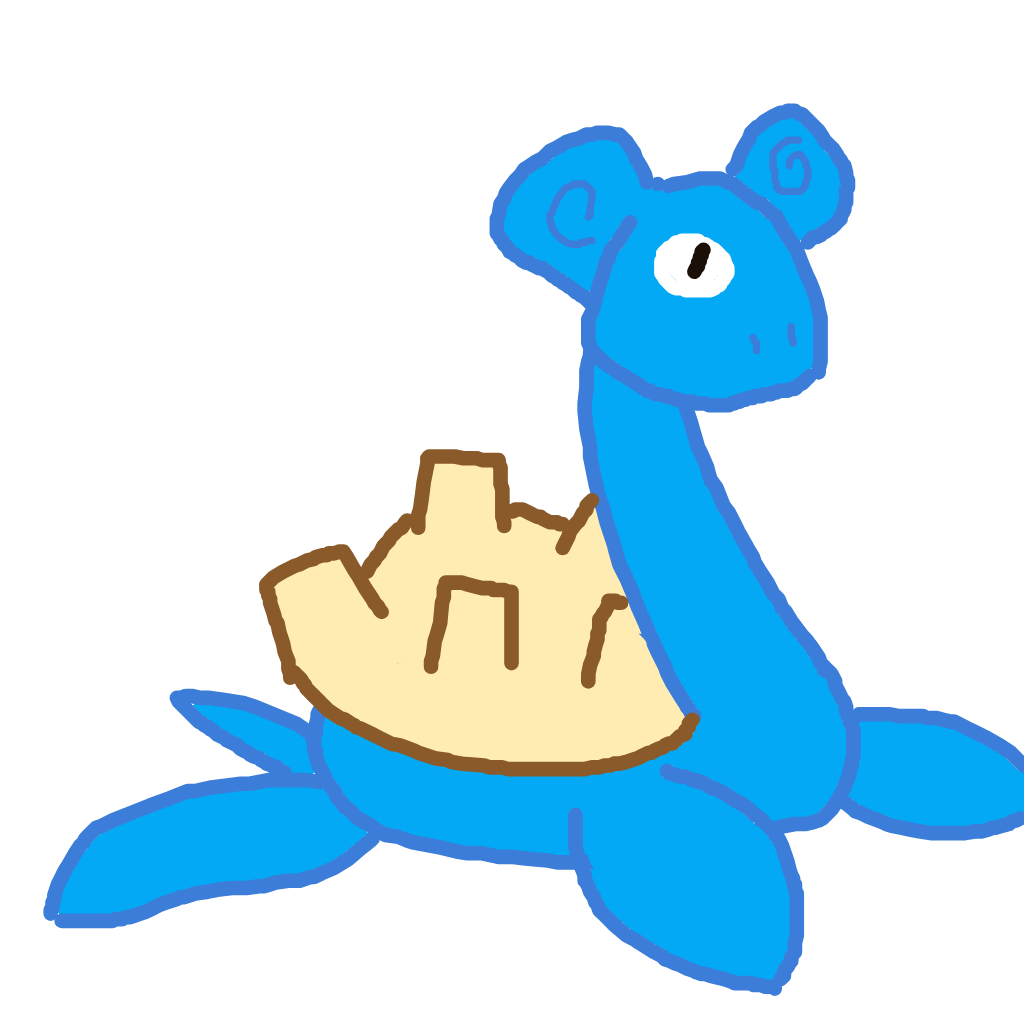 Glacier's drawing of Lapras — Pokémon sketch on Sketchdex