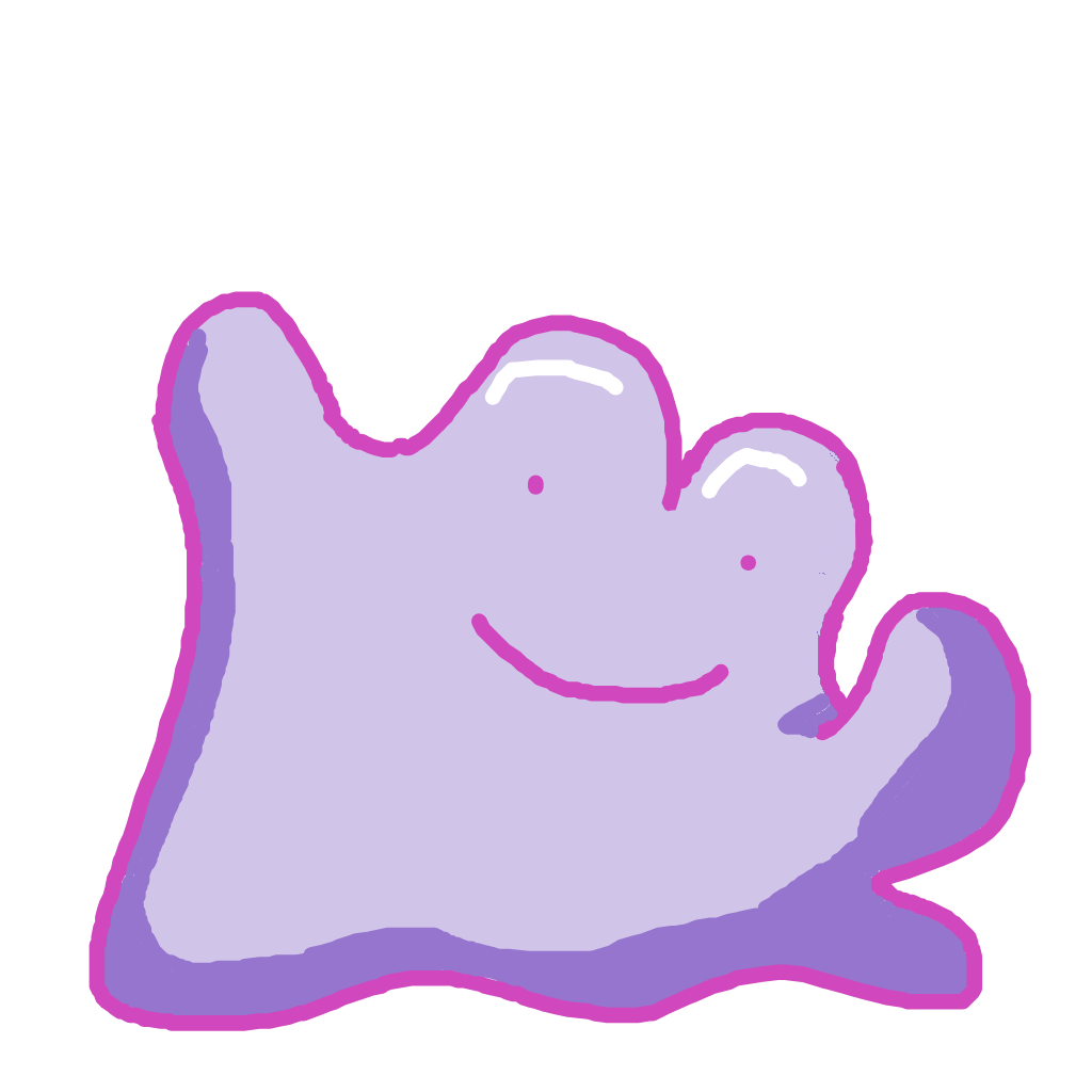 Glacier's drawing of Ditto — Pokémon sketch on Sketchdex